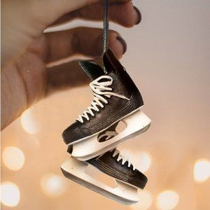 Hockey Skates Winter Ornament